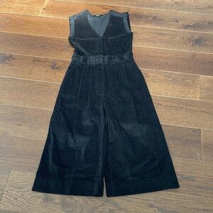 Rachel Comey Black Corduroy Jumpsuit
